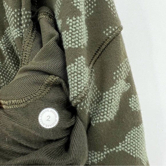 Lululemon Ready to Rulu Jogger 29" Heritage Camo Dark Olive Green Twill Size 2 - Picture 7 of 12